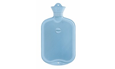 Wärmeflasche Lamelle 1-Seitig Hellblau