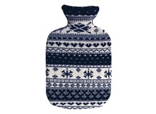 Wärmflasche Strickbezug Norweger